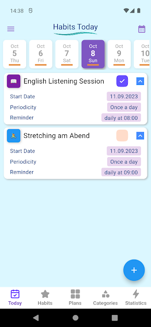 My Habits Screenshot 0