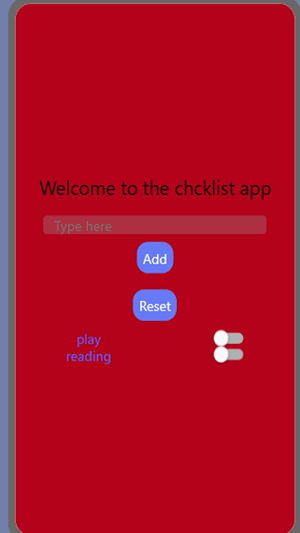 Checklist App by Asser Eldin Screenshot 1