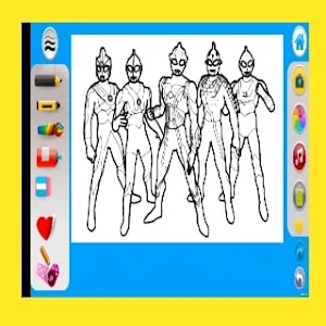Ultraman Coloring Book Screenshot 0