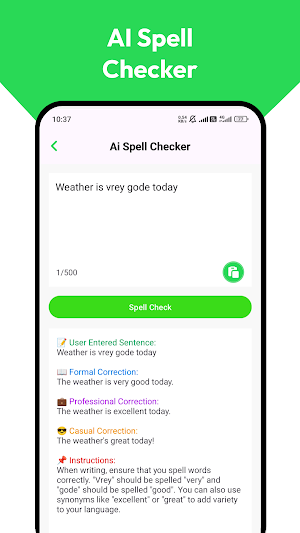AI Grammar Checker Screenshot 1