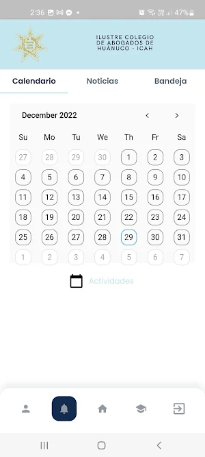 App ICAH Huánuco Screenshot 1