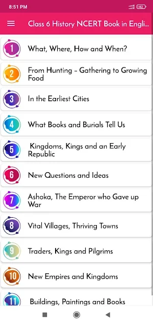 Class 6 History NCERT Book Screenshot 1