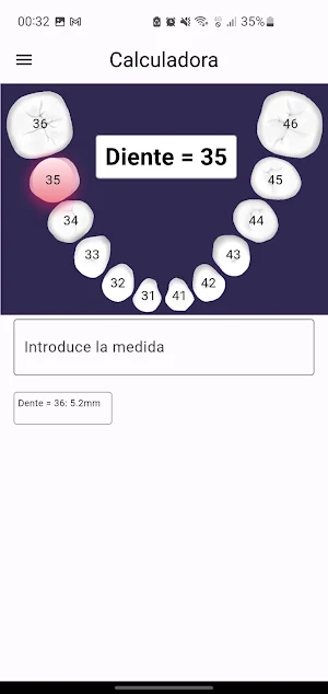 OrthoCalc Screenshot 0