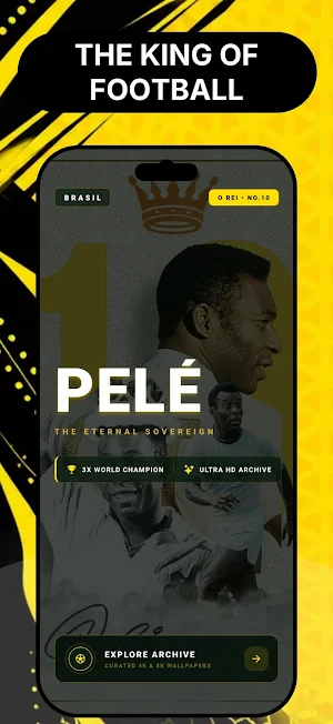 Pele Wallpapers HD Screenshot 0