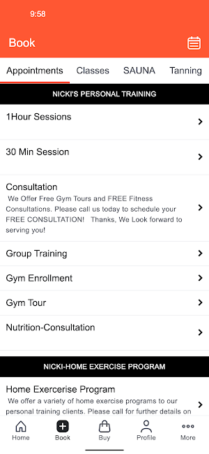 Boss Body Fitness Screenshot 1
