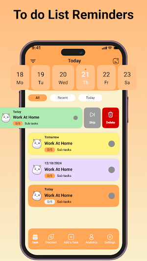 Daily Routine Planner App Screenshot 3