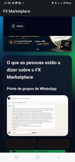FX Marketplace Screenshot 0