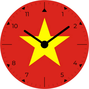 Vietnam Analog Watch Face Screenshot 0