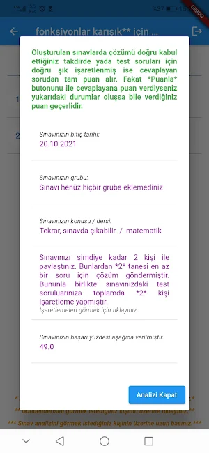 Sınavcım Screenshot 2