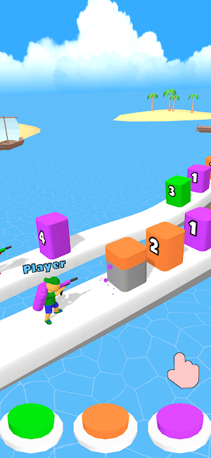 Crazy color blocks Screenshot 1