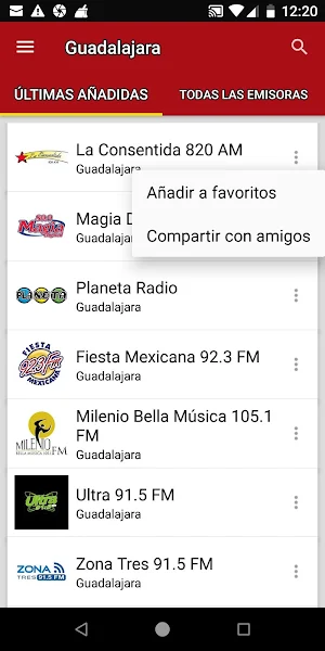 Guadalajara Radio Stations - Mexico Screenshot 1