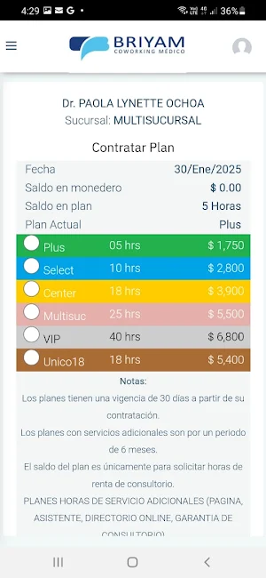 Briyam Coworking Médico Screenshot 1