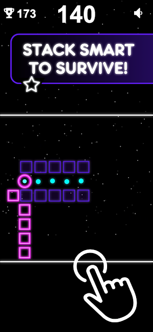 Rising Squares Screenshot 0