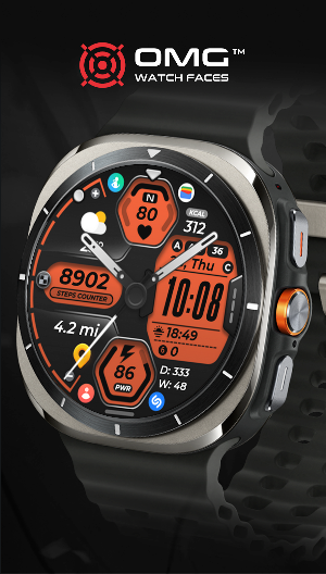 Hybrid Watch Face OMG 318 Screenshot 1