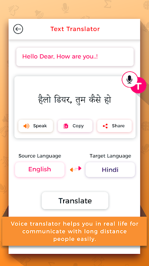 Text & Voice Translator Screenshot 2