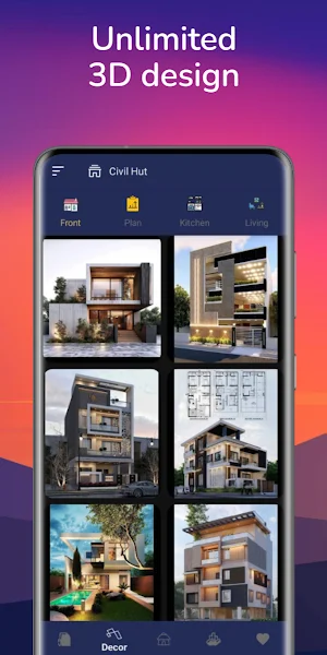 Civil Hut – Duplex Home Design Screenshot 2