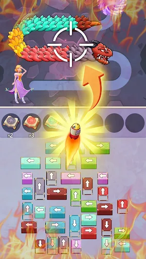 Save the Girl: Dragon Puzzle Screenshot 0