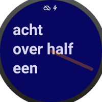 NL text Watch Face
