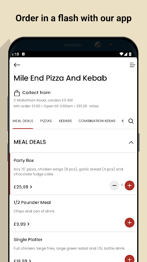 Mile End Pizza & Kebab Screenshot 0