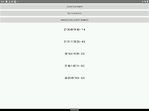 Eurojackpot ++ predictions Screenshot 2