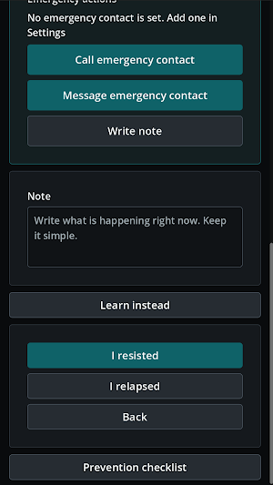 Control - Quit Gambling Screenshot 3