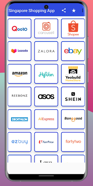 Online Singapore Shopping App Screenshot 0