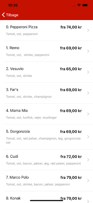 Fars Gourmet Pizza og Grill Screenshot 2
