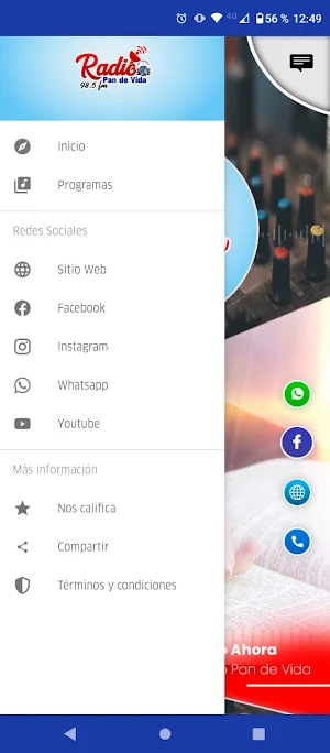 Radio Pan de Vida Ponto Screenshot 2