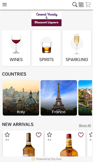 Coronet Liquors Screenshot 1