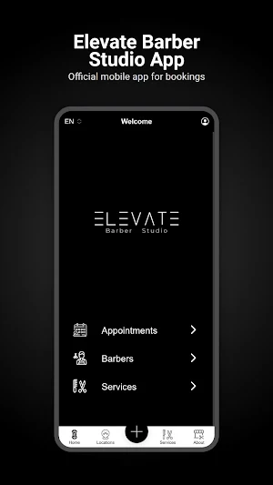 Elevate Barber Studio App Screenshot 0