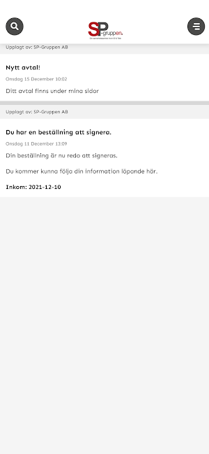 SP-Gruppen Screenshot 0