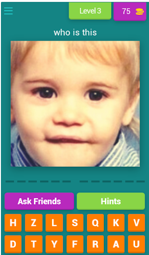 guess celebrities as babies Screenshot 3