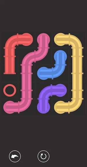 Think Flow: Pipe color Puzzles Screenshot 1