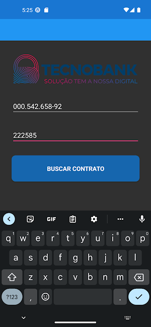 Tecnobank - Consulta Contrato Screenshot 2