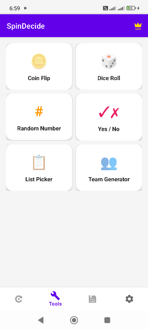 SpinDecide: Spin the Wheel Screenshot 1