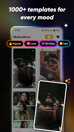 MotionStory Maker - Video Make Screenshot 0