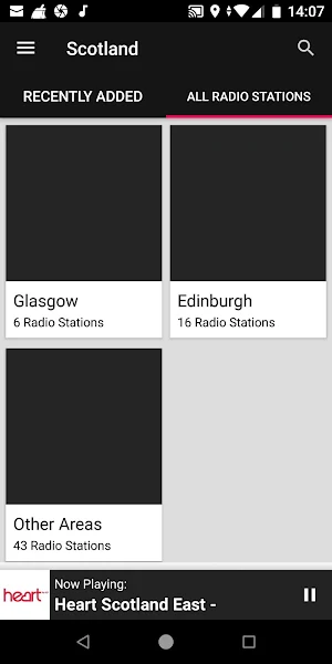 Scotland Radio Stations Screenshot 3