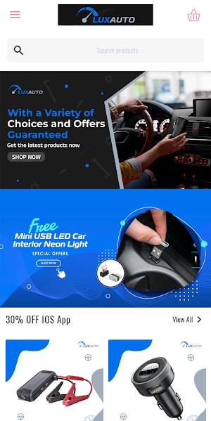 LuxAuto App Screenshot 0