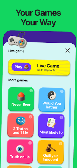 BuzzChat - Play with Friends Screenshot 1