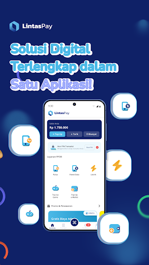 LintasPay - PPOB & Agen Pulsa Screenshot 1
