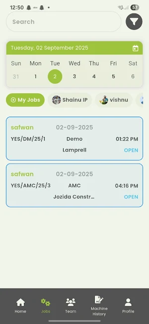Yes Service App Screenshot 2