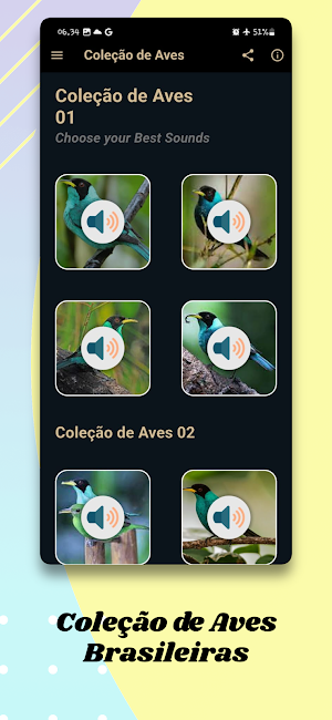 Coleção de Aves Brasileiras Screenshot 1