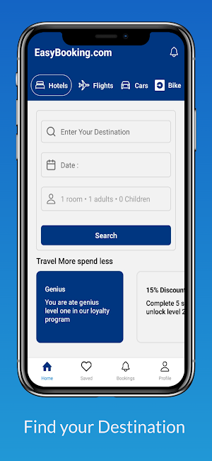 EasyBooking Hotel Booking App Screenshot 2