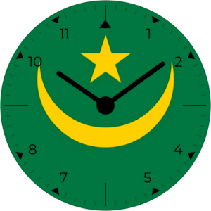 Mauritania Analog Watch Face Screenshot 3