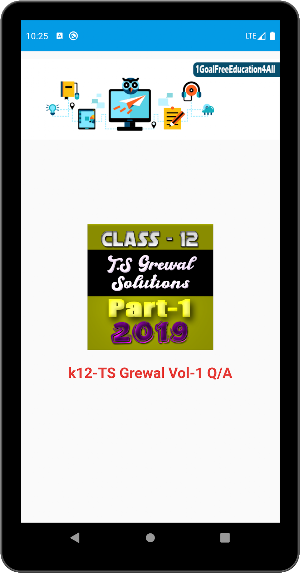 Account Class-12 Solutions (TS Grewal Vol-1) 2019 Screenshot 2