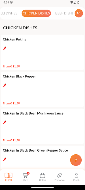 Asian Kitchen Screenshot 1