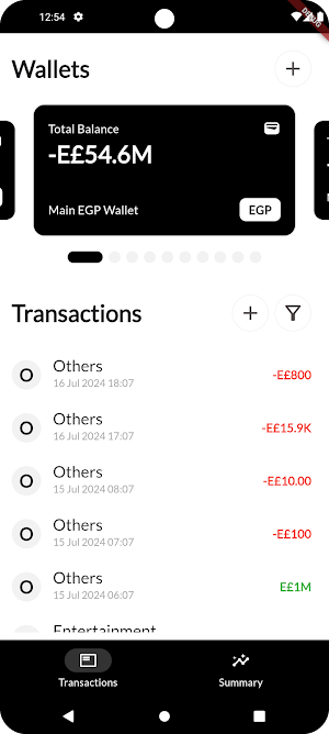 Cashat - Smart Money Tracker Screenshot 1