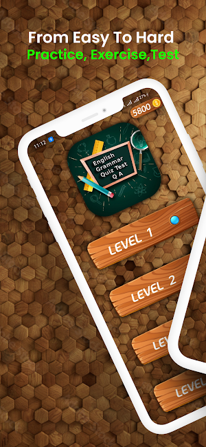 English Grammar Quiz Test QA Screenshot 2