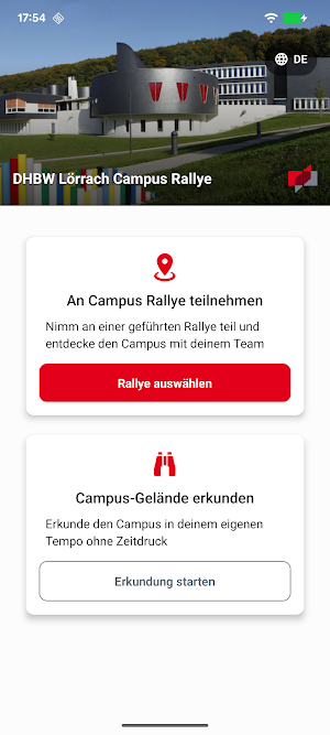 DHBW Lörrach: Campus Rallye Screenshot 0