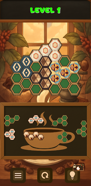 Lily TileMerge: Hexa Mysteries Screenshot 3